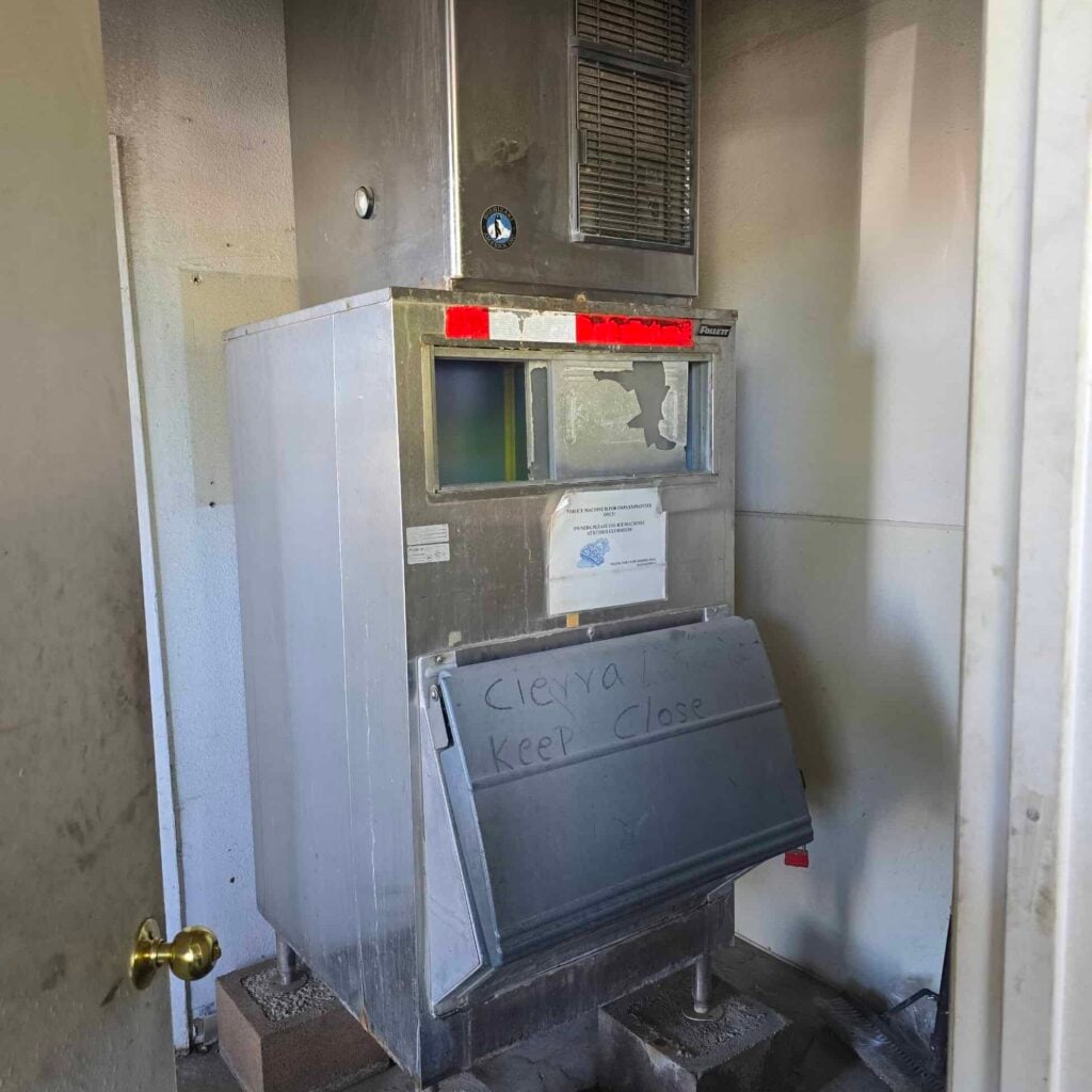 old dirty hoshizak ice machine palm desert ca